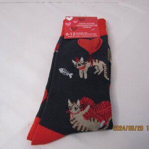 New Chaussettes De Marin Crew Cat Socks